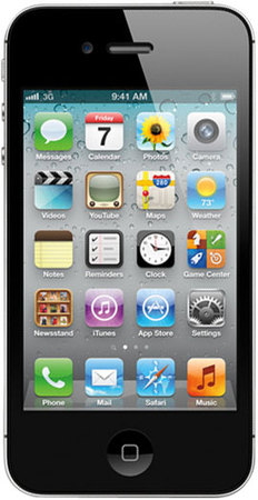 Смартфон APPLE iPhone 4S 16GB Black - Большой Камень