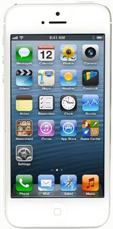 Смартфон Apple iPhone 5 64Gb White & Silver - Большой Камень